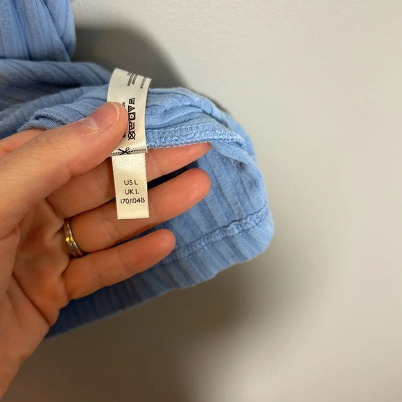 Free People FP Movement Blissed Out Yoga Racerback Tank Size Large - Picture 9 of 9